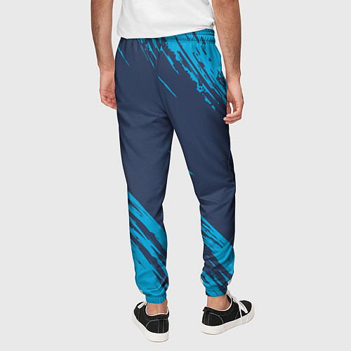 Мужские брюки Team Liquid: Abstract Style / 3D-принт – фото 4