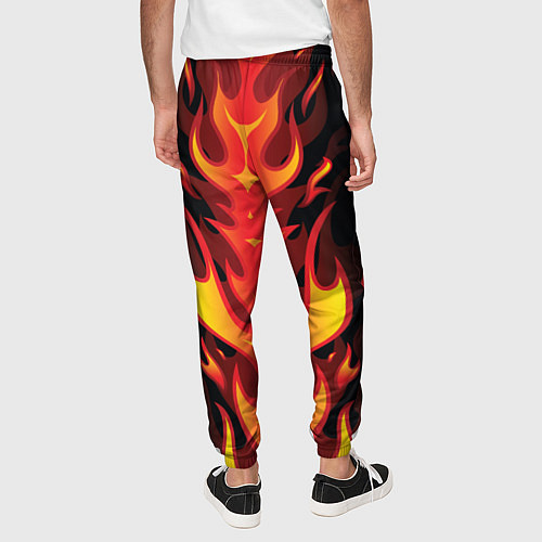 Мужские брюки PUBG: Hell Flame / 3D-принт – фото 4