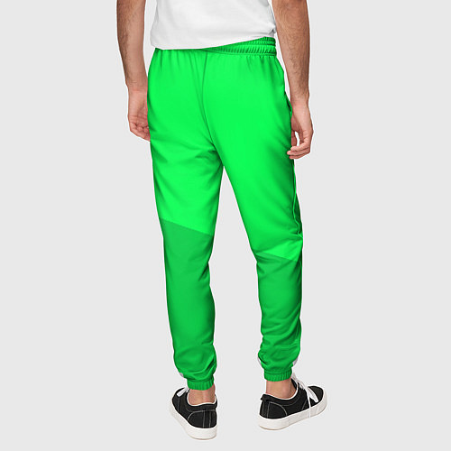 Мужские брюки Billie Eilish: Duo Green / 3D-принт – фото 4