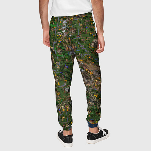 Мужские брюки Карта в Heroes 3 / 3D-принт – фото 4