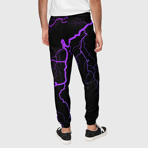 Мужские брюки Brawl Stars LEON SHARK / 3D-принт – фото 4