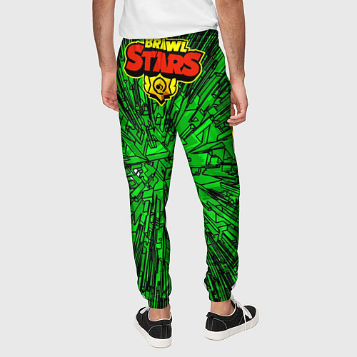 Мужские брюки Brawl Stars leon sally / 3D-принт – фото 4