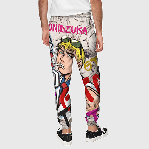 Мужские брюки GTO Онидзука / 3D-принт – фото 4
