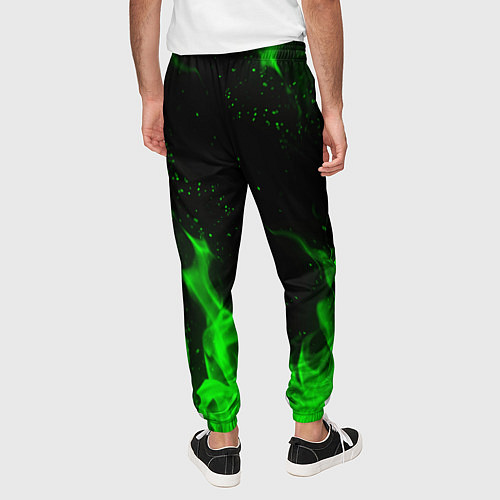 Мужские брюки BRAWL STARS LEON / 3D-принт – фото 4