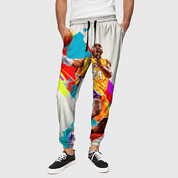 Брюки на резинке мужские Kobe Bryant, цвет: 3D-принт — фото 2