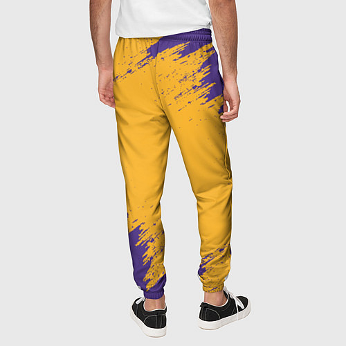 Мужские брюки LA LAKERS / 3D-принт – фото 4