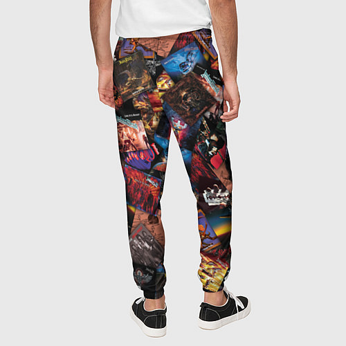 Мужские брюки Judas Priest Дискография / 3D-принт – фото 4
