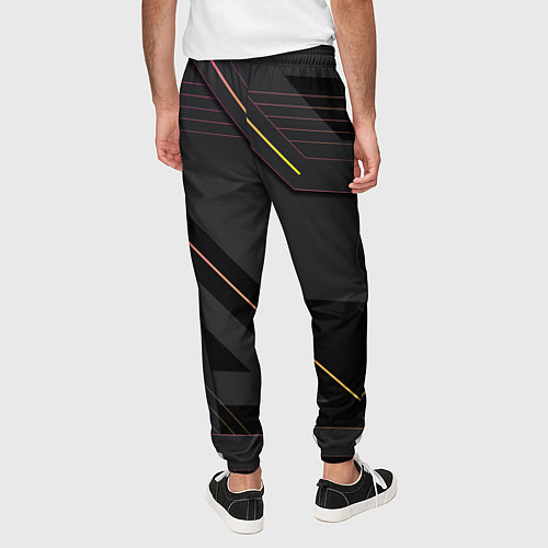 Мужские брюки Modern Geometry / 3D-принт – фото 4