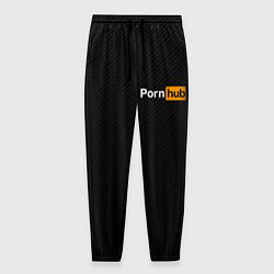 Брюки на резинке мужские PORNHUB, цвет: 3D-принт