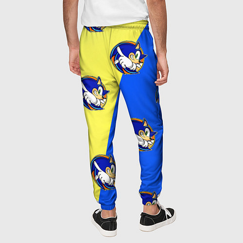 Мужские брюки Sonic - Соник / 3D-принт – фото 4