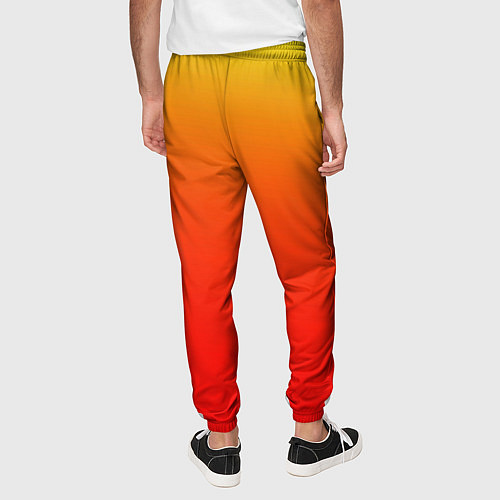 Мужские брюки Оранж / 3D-принт – фото 4