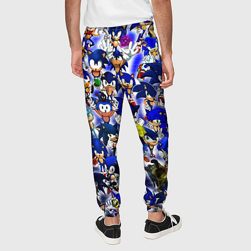 Мужские брюки All of Sonic / 3D-принт – фото 4