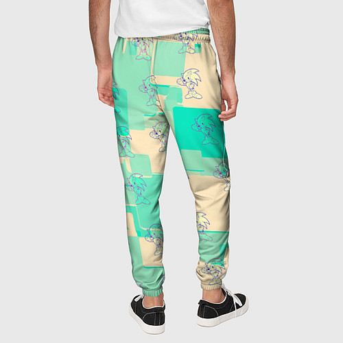 Мужские брюки Sonik / 3D-принт – фото 4