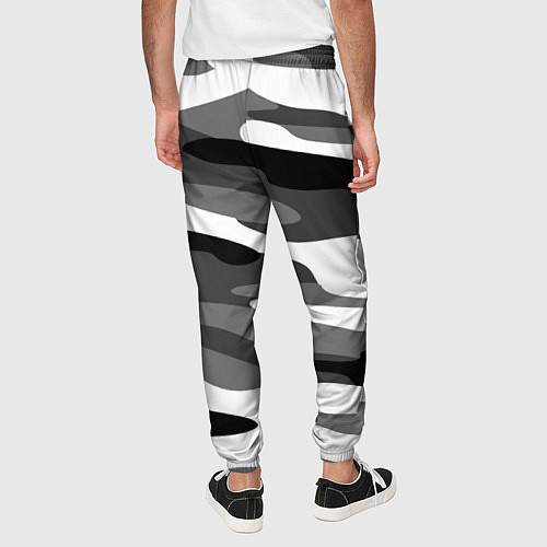 Мужские брюки Камуфляж Sabaton без лого / 3D-принт – фото 4