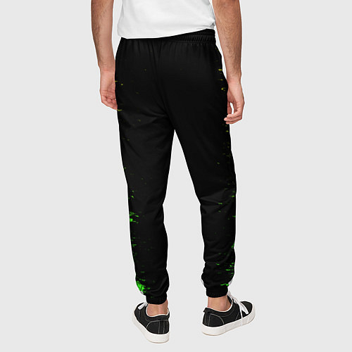 Мужские брюки Бравл Старс Леон / 3D-принт – фото 4