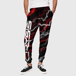 Брюки на резинке мужские CRYSIS, цвет: 3D-принт — фото 2