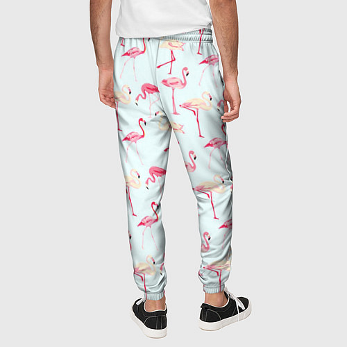 Мужские брюки Фламинго / 3D-принт – фото 4