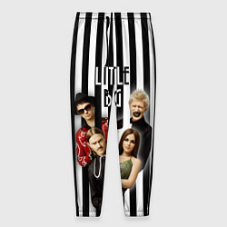 Брюки на резинке мужские Литтл Биг, цвет: 3D-принт