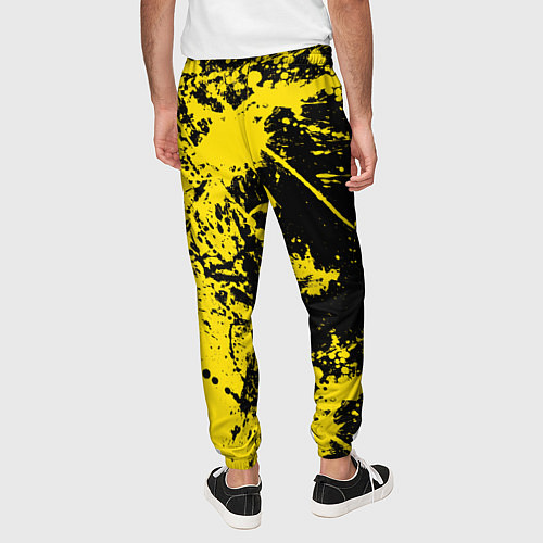 Мужские брюки Ночное солнце / 3D-принт – фото 4