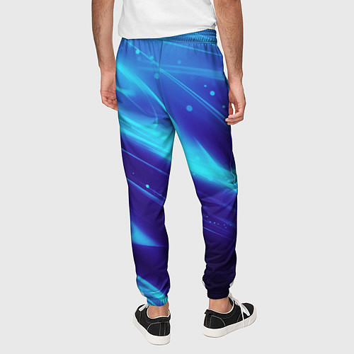 Мужские брюки LEON BRAWL STARS / 3D-принт – фото 4