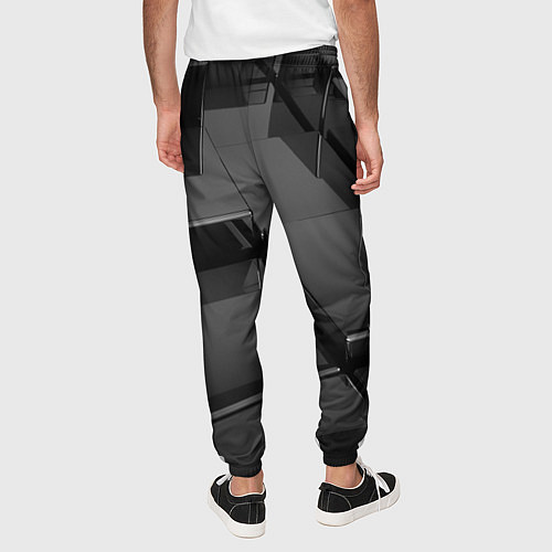 Мужские брюки ПЛИТЫ 3D / 3D-принт – фото 4