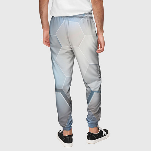 Мужские брюки 3D соты / 3D-принт – фото 4