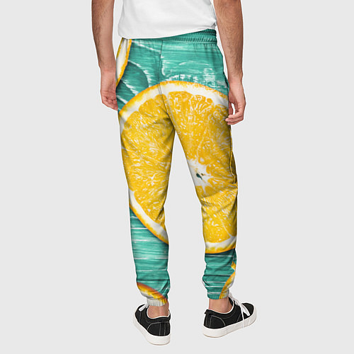 Мужские брюки Апельсины / 3D-принт – фото 4