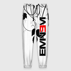 Брюки на резинке мужские Eminem, цвет: 3D-принт