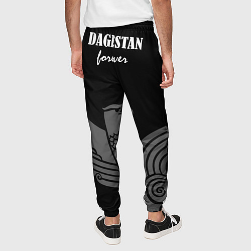 Мужские брюки Dagestan forever / 3D-принт – фото 4