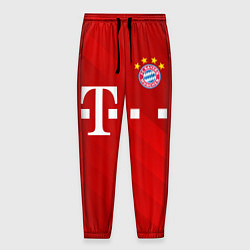 Брюки на резинке мужские FC Bayern Munchen, цвет: 3D-принт