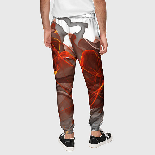 Мужские брюки ОГОНЬ / 3D-принт – фото 4