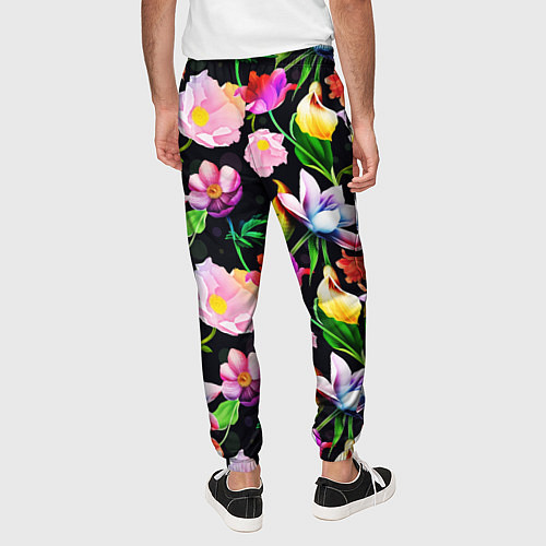 Мужские брюки Разноцветие / 3D-принт – фото 4
