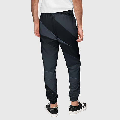 Мужские брюки Metalic gray / 3D-принт – фото 4