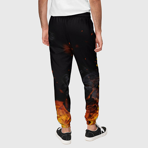 Мужские брюки LAMBORGHINI / 3D-принт – фото 4