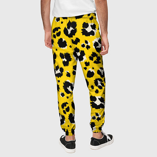 Мужские брюки Леопард / 3D-принт – фото 4