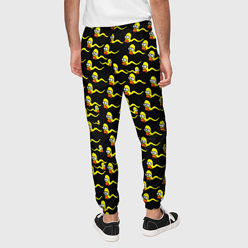 Мужские брюки Гомер / 3D-принт – фото 4