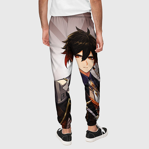 Мужские брюки GENSHIN IMPACT, ЧЖУН ЛИ / 3D-принт – фото 4