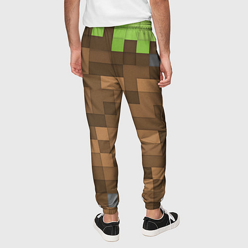 Мужские брюки Minecraft камуфляж / 3D-принт – фото 4