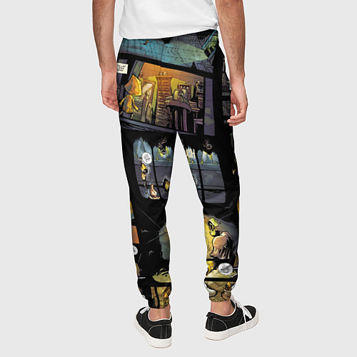 Мужские брюки LITTLE NIGHTMARES / 3D-принт – фото 4