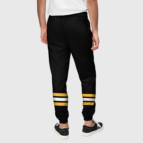 Мужские брюки Бостон Брюинз Форма2 / 3D-принт – фото 4