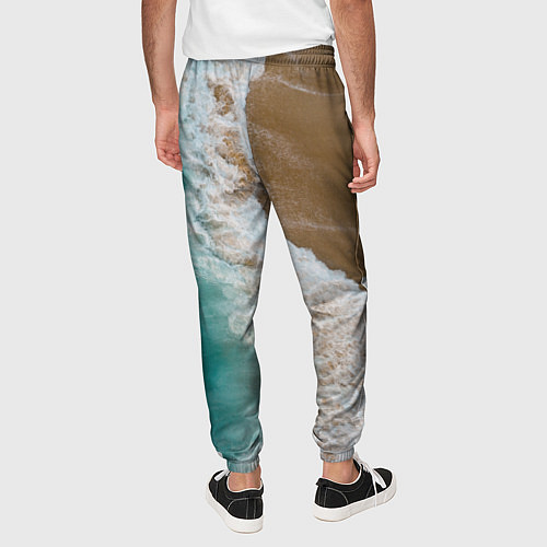 Мужские брюки Пляж beach / 3D-принт – фото 4