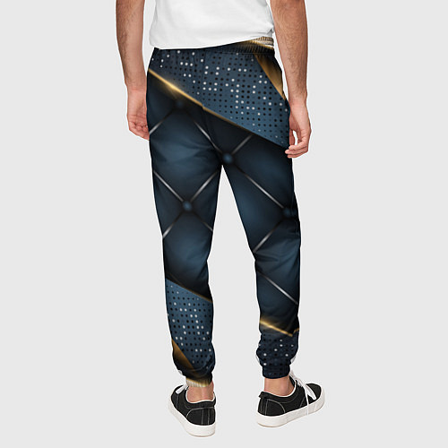 Мужские брюки 3D VERSACE VIP GOLD / 3D-принт – фото 4