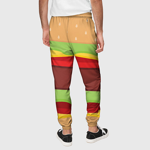 Мужские брюки Бутерброд / 3D-принт – фото 4