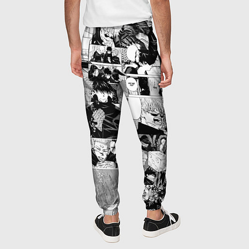 Мужские брюки Магическая Битва / 3D-принт – фото 4