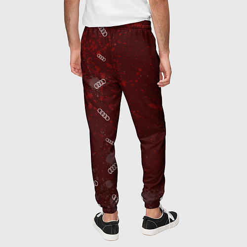 Мужские брюки Ауди - Краска Паттерн / 3D-принт – фото 4