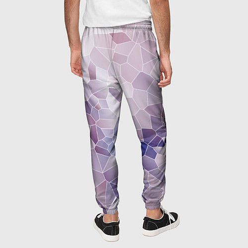 Мужские брюки Узор Мозаика / 3D-принт – фото 4
