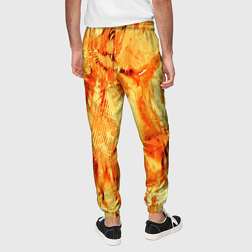 Мужские брюки Жаркая Пустыня / 3D-принт – фото 4