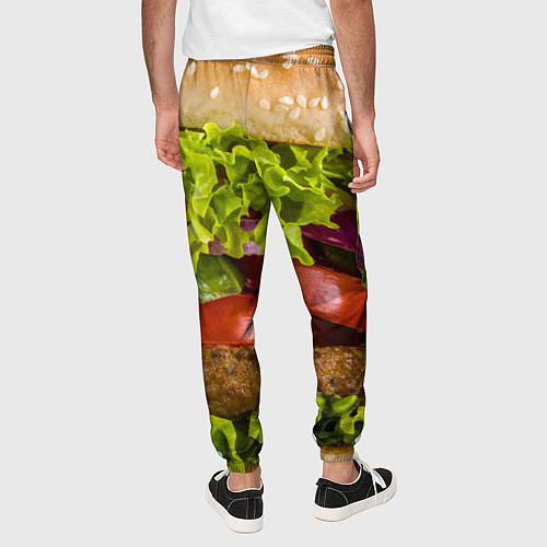 Мужские брюки Бургер / 3D-принт – фото 4