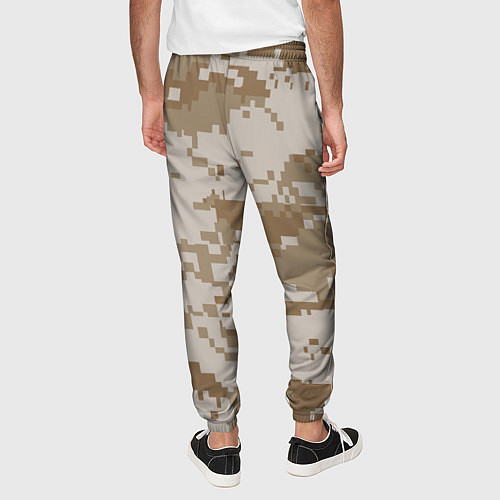 Мужские брюки Камуфляжный пиксель / 3D-принт – фото 4