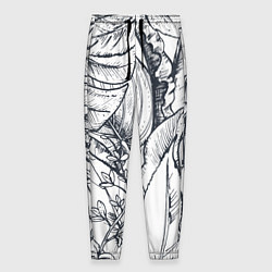Мужские брюки Тропические листья